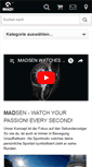 Mobile Screenshot of madsen-watches.com